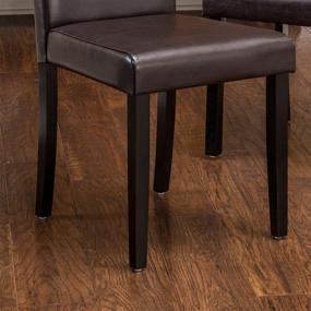 img 1 attached to 🪑 Stylish and Comfortable Christopher Knight Home Ryan Dining Chair in Brown - Perfect Addition to Any Dining Room!