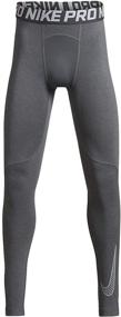 img 4 attached to 🏀 Nike Boys' Cool Hbr Comp Tights (Little Big Kids): Stay Stylishly Comfortable!