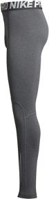 img 3 attached to 🏀 Nike Boys' Cool Hbr Comp Tights (Little Big Kids): Stay Stylishly Comfortable!