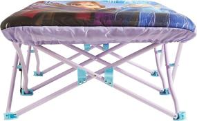 img 3 attached to 👑 Disney Frozen 2 Foldable Slumber Cot with Detachable Printed Sleeping Bag Featuring Anna &amp; Elsa, Suitable for kids aged 3 and above