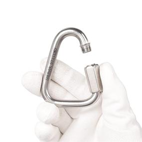 img 1 attached to SHONAN Stainless Triangle Carabiners Capacity