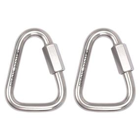 img 4 attached to SHONAN Stainless Triangle Carabiners Capacity