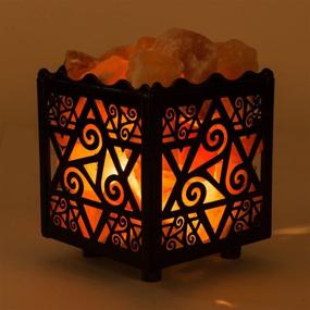 img 2 attached to Himalayan Pink Salt Lamp Basket: Enhance your Space with Dimmable Warmth