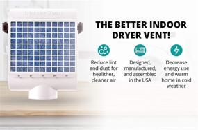 img 3 attached to 🌬️ Enhance Indoor Air Quality and Save Energy with BetterVent Indoor Dryer Vent Kit - Includes Lint Filter for Electric Dryers