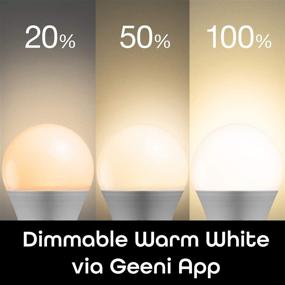 img 2 attached to 💡 Microsoft Geeni Bulb Soft Dimmable Assistant
