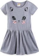 👗 mud kingdom little dresses sleeve girls' clothing: charming styles for your little fashionistas logo