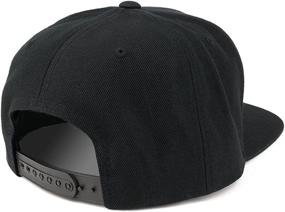 img 1 attached to Flexfit Diamond Embroidered Flat Snapback Sports & Fitness