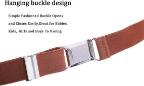 img 3 attached to 👦✨ Toddler Boy Kids Buckle Belt - Ideal Boys' Accessories for a Stylish Look