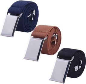 img 4 attached to 👦✨ Toddler Boy Kids Buckle Belt - Ideal Boys' Accessories for a Stylish Look