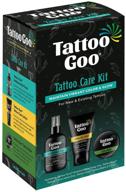 tattoo goo aftercare kit: soap, new formula, tattoo goo, lotion - 3 piece set logo