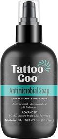 img 3 attached to Tattoo Goo Aftercare Kit: Soap, New Formula, Tattoo Goo, Lotion - 3 Piece Set