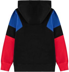 img 3 attached to 👕 ALAVIKING Kids Soft Brushed Fleece Zip-Up Hoodie | Casual Athletic Hooded Sweatshirts for Boys and Girls | Ages 3-12 Years