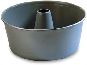 img 2 attached to 🍰 Nordic Ware 10-дюймовая ПРОДОЛЖИТЕЛЬНАЯ Форма для ангельского пирога: Высококачественный неотъемлемый элемент выпечки