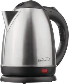 img 4 attached to Brentwood KT-1780 Stainless Steel Cordless Electric Kettle - Efficient and Stylish Hot Water Solution