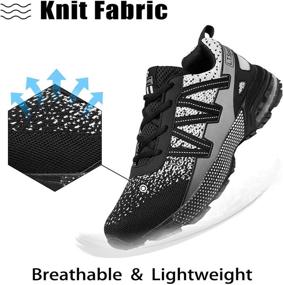 img 3 attached to 👟 Unleash Your Full Potential with RUNMAXX Men's Athletic Running Sneakers