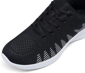 img 3 attached to JOUSEN Running Athletic Lightweight Sneakers Men's Shoes for Athletic