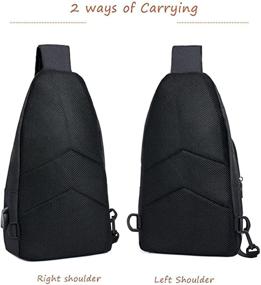 img 1 attached to 🎒 MOSISO Unbalance Charging Backpack for Daypack