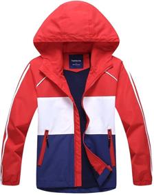 img 4 attached to ❄️ M2C Hooded Full Zip Windproof Fleece Boys' Jackets & Coats: Ideal Winter Wear for Optimal Protection