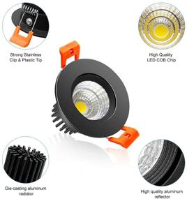 img 3 attached to Recessed Dimmable Downlight 5000K 5500K Equivalent