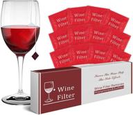 🍷 sulfite and histamine filter for wine - say goodbye to headaches and allergies with a 12-pack solution logo