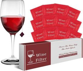 img 4 attached to 🍷 Sulfite and Histamine Filter for Wine - Say Goodbye to Headaches and Allergies with a 12-Pack Solution