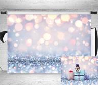 📸 stylish simplicity bling theme bokeh photography backdrop - dreamy silvery white spots - 7x5ft – baby shower, birthday, carnival party, newborn children portrait photo logo