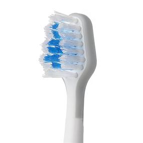 img 3 attached to Waterpik Triple Sonic Replacement Complete Care Tooth Brush Heads (White, 3 Count) - STRB-3WW for Optimal Oral Hygiene