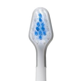 img 2 attached to Waterpik Triple Sonic Replacement Complete Care Tooth Brush Heads (White, 3 Count) - STRB-3WW for Optimal Oral Hygiene