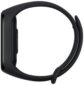 img 1 attached to 📿 MIPHEE 2-Pack Black Silicone Bands: Perfect Replacement Strap for Mi Band 4/3 Xiaomi Smartwatch