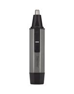 🪒 toilettree water resistant stainless steel nose and ear hair trimmer: enhanced with led light for precision grooming logo