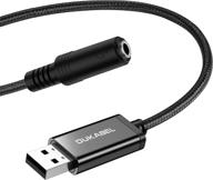 🎧 dukabel usb в аудио адаптер jack 3.5 мм: улучшенный звуковой опыт для пк, ps4, ps5 и других устройств логотип