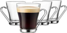 img 4 attached to ☕ Bormioli Rocco OSLO Glass Coffee: Elevate Your Coffee Experience with Stylish Simplicity