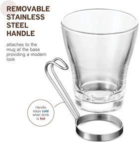 img 1 attached to ☕ Bormioli Rocco OSLO Glass Coffee: Elevate Your Coffee Experience with Stylish Simplicity