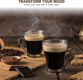 img 3 attached to ☕ Bormioli Rocco OSLO Glass Coffee: Elevate Your Coffee Experience with Stylish Simplicity