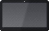 lcdoled replacement lcd touch screen assembly for hp envy x360 m6-w series - fullhd 1920x1080 display with bezel and touch controller logo