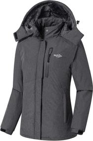 img 4 attached to Wantdo Womens Detachable Waterproof Windproof Outdoor Recreation