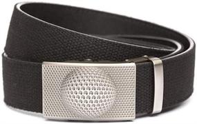 img 1 attached to Anson Belt Buckle Gunmetal Ratchet Men's Accessories