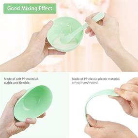 img 1 attached to 🧖 YBLNTEK Face Mask Mixing Bowl Set: 4-in-1 DIY Facemask Mixing Tool Kit for Ultimate Face Care