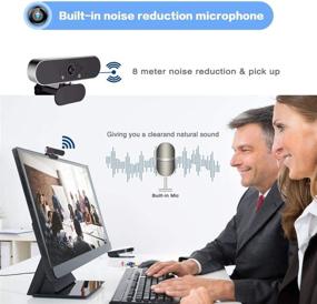 img 3 attached to 📷 High-Definition Plug and Play Webcam with Microphone - 1080P Full HD Widescreen Webcam for Video Calling, Streaming, and Recording on Laptop and PC