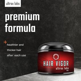 img 3 attached to 💆 Ultrax Labs Hair Vigor: Powerful Hair Growth Deep Conditioner Mask with Caffeine for Hair Loss Prevention