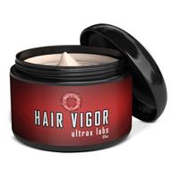 💆 ultrax labs hair vigor: powerful hair growth deep conditioner mask with caffeine for hair loss prevention logo
