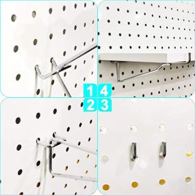 img 1 attached to Pegboard Shelves Brackets Accessories Organizer