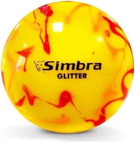 img 3 attached to 🏑 Glitter Shiny Simbra Field Hockey Ball: PVC Hollow-Core, 157Gr, Super Smooth, for Training Practice and Sports Activity, Smart Speed Field Hockey Ball