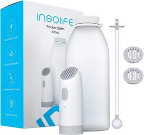 img 4 attached to 🚿 Insolife 2nd Gen Portable Travel Bidet: Hygiene On-The-Go with Mini Handheld Personal Sprayer