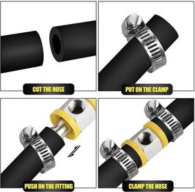 img 2 attached to MWMNUN Pressure T Fitting Adapter Stainles