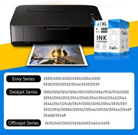 img 3 attached to 🖨️ CRTBOTW Remanufactured 61XL Inkjet: HP Envy & OfficeJet Printer Replacement