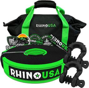 img 4 attached to Rhino USA Heavy-Duty Recovery Gear Combos (20&#39