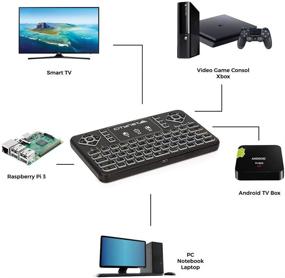 img 3 attached to Wireless Keyboard Touchpad Backlit Raspberry