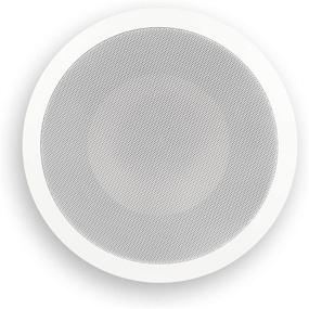 img 2 attached to 🎵 Micca M-8C 2-Way In-Ceiling/In-Wall Speaker: 8" Woofer, 1" Pivoting Silk Dome Tweeter, 9.4" Cutout Diameter, White