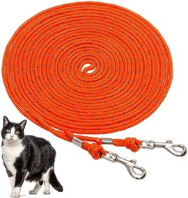 img 4 attached to OFPUPPY Reflective Cat Leash Braided